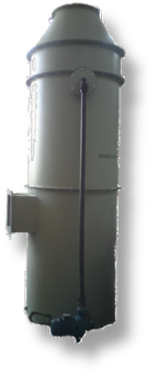 vertical scrubber gas filter