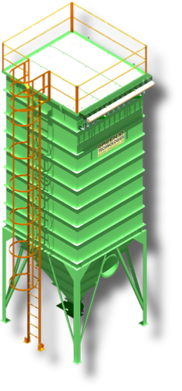 غبار گیر ; bag filter